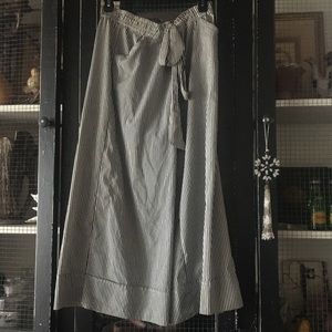 Zara Striped Palazzo Pants